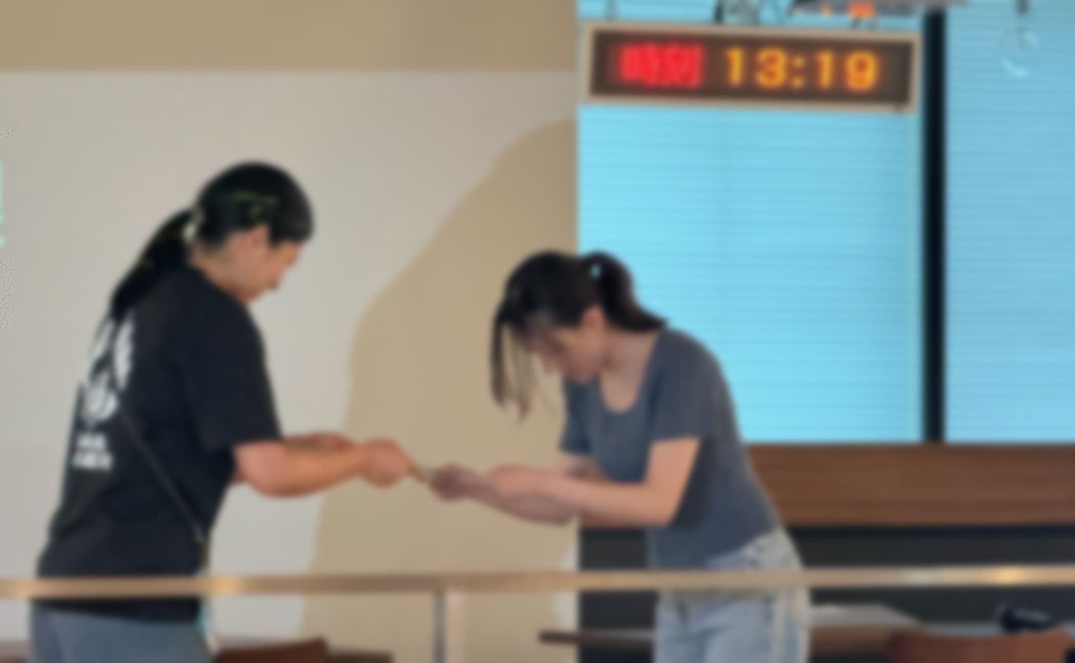 卒業式の様子